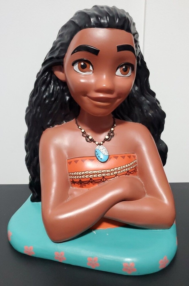 Disney - Princess Moana Piggy Coin Bank  Room Decor